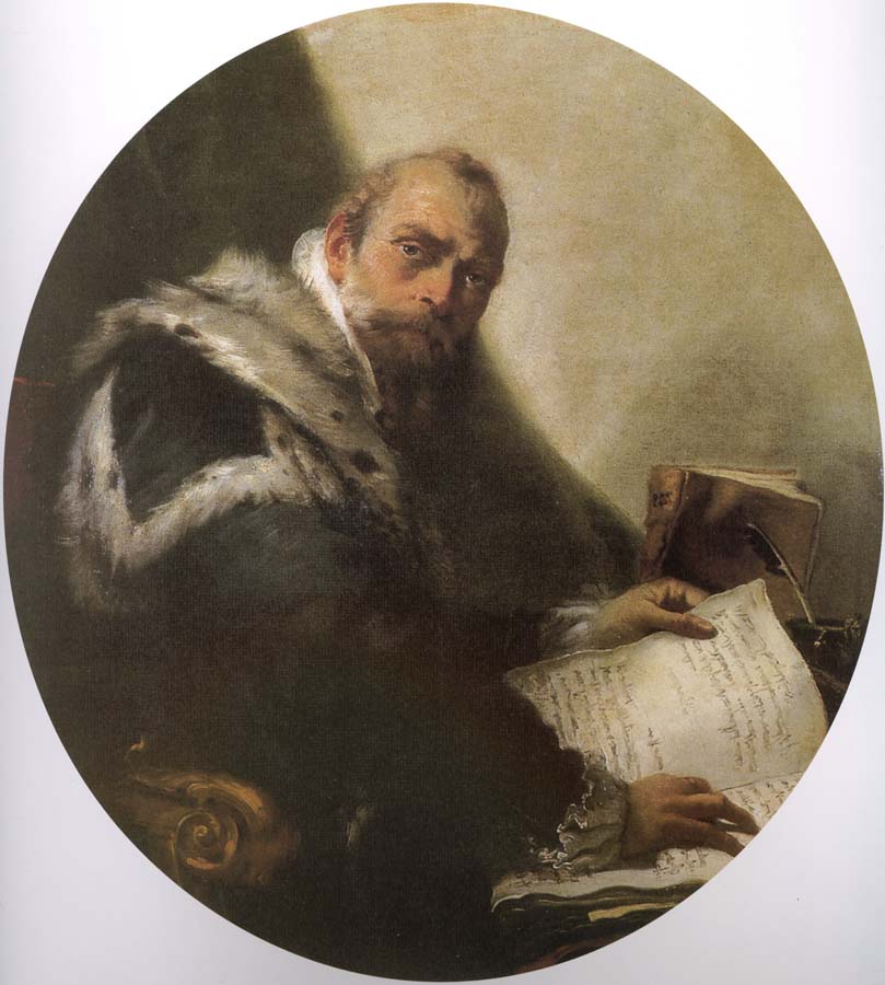 Giovanni Battista Tiepolo Anthony portrait